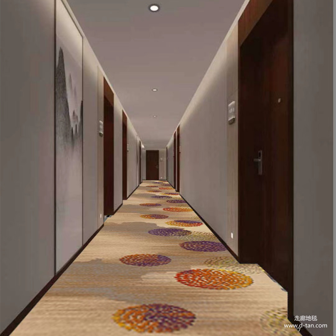 酒店走廊地毯图案方面使用原则