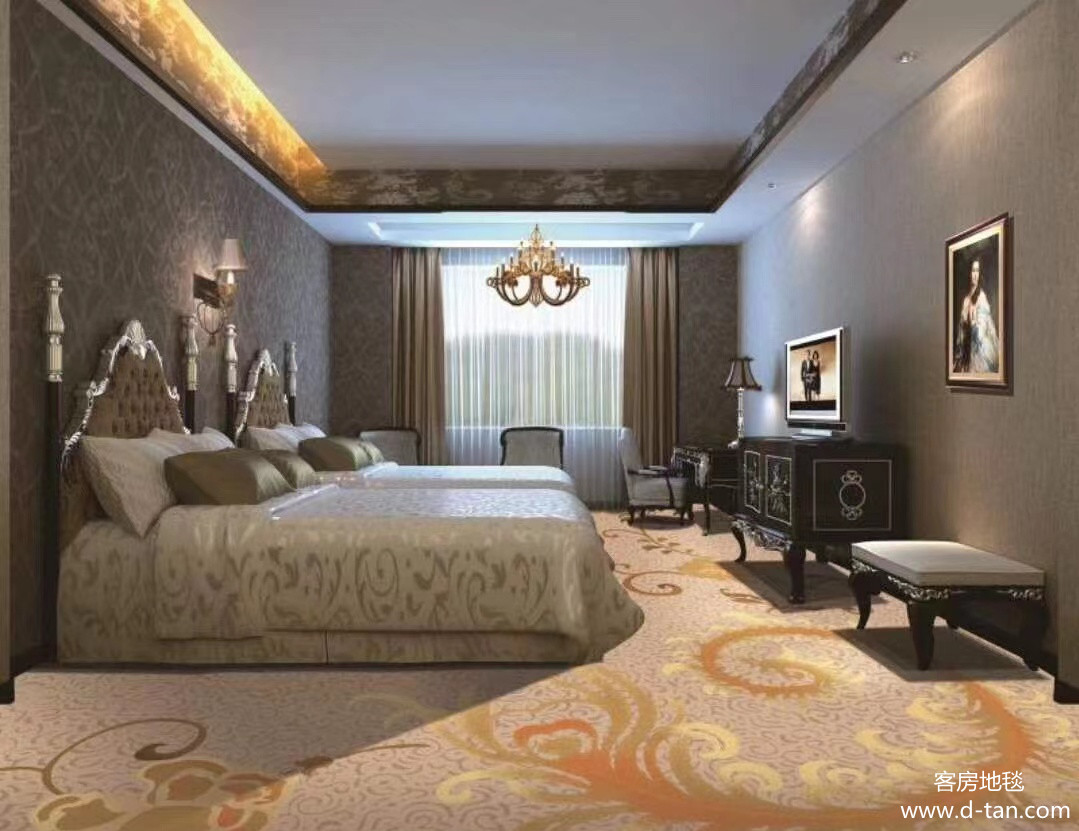 酒店客房地毯对色彩和图案的选择原则