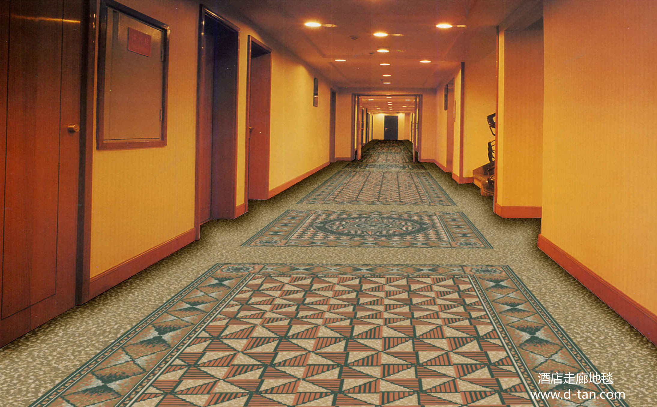 解决酒店走廊地毯静电问题的两个途径