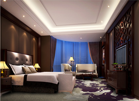 中式酒店客房地毯