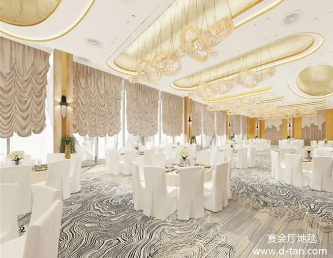 酒店宴会厅地毯这样用更上档次