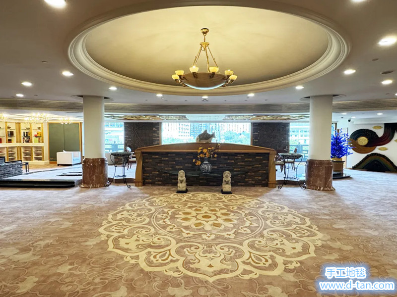 国民地毯与古典建筑相融合的典范--北京友谊宾馆贵宾楼